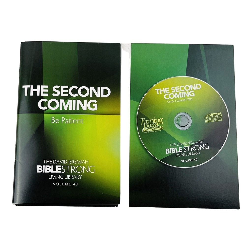 BibleStrong Volume‎ 40 The Second Coming CD & Booklet Dr. David Jeremiah